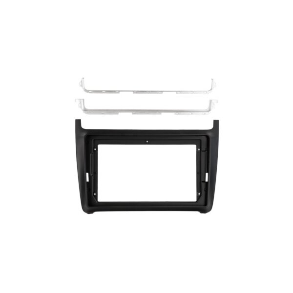 9" Radioblende VW Polo(6R) 04/2014-07/2017 schwarz