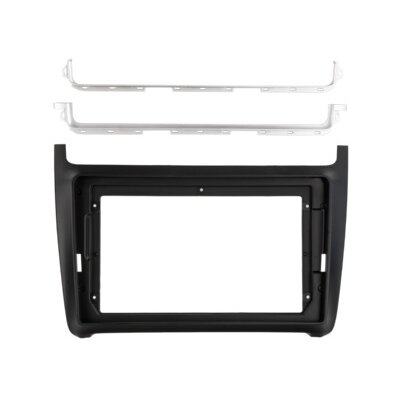 9" Radioblende VW Polo(6R) 04/2014-07/2017 schwarz