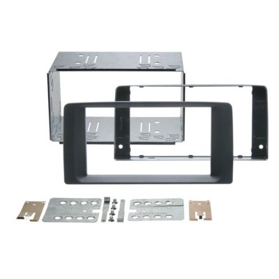 2-DIN Radioblende MAN TGA/TGL/TGM/TGS/TGX Rubber Touch
