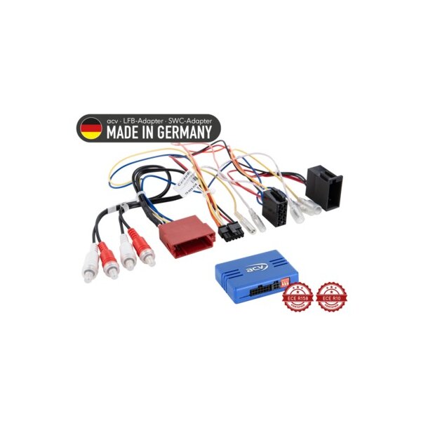 LFB Audi A2/A3/A4/A6/TT ISO/Mini ISO Amp >Cinch