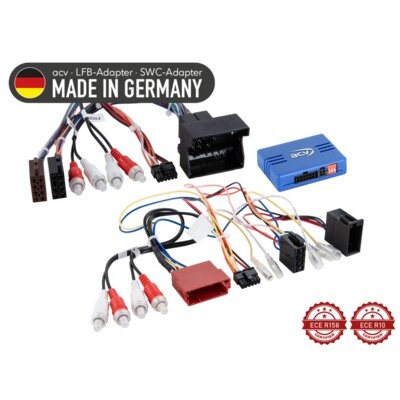 LFB Audi Fahrzeuge/Seat Exeo ISO/Quadlock Amp >Cinch