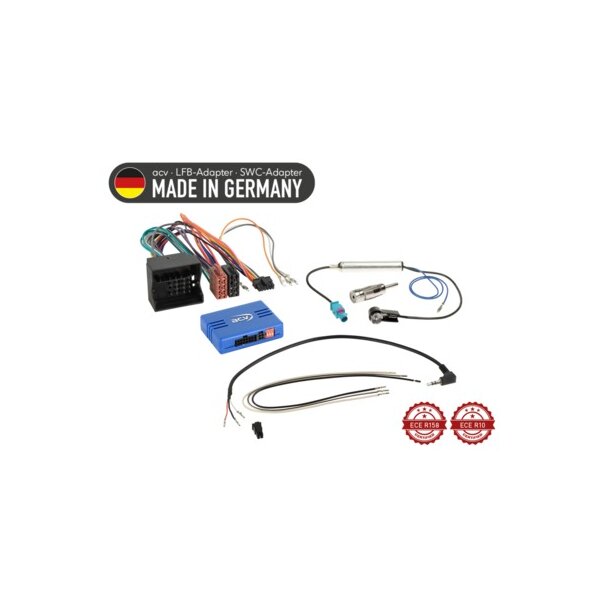 LFB Audi/Seat/Skoda/VW Quadlock Fakra>DIN/ISO/Multilead