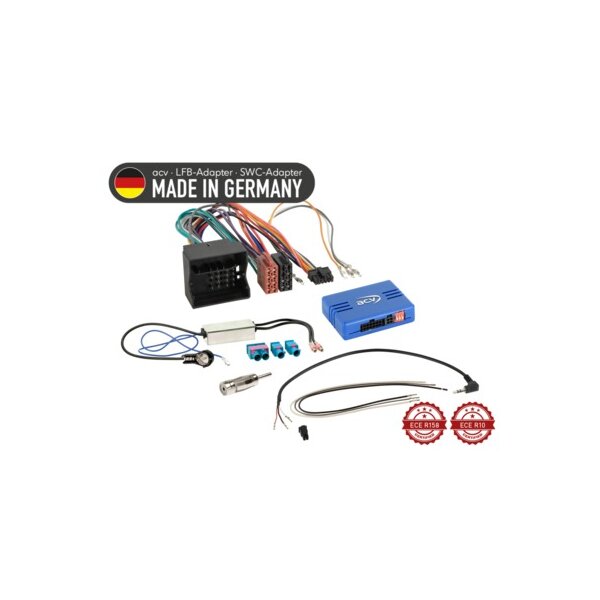 LFB Audi/Seat/Skoda/VW Quadlock Fakra(Set)>DIN/ISO/Multilead