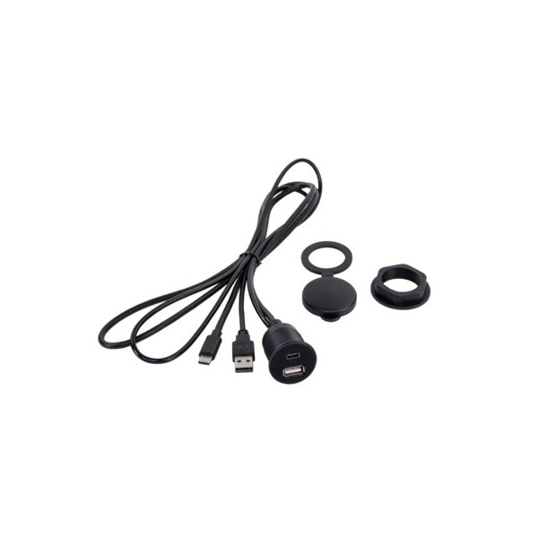 USB Einbaubuchse USB-A/USB-C