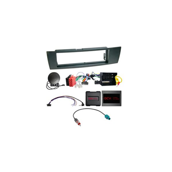 1-DIN KIT BMW 1er/3er/X1/Z4 40Pin Quadlock LFB/Antenne
