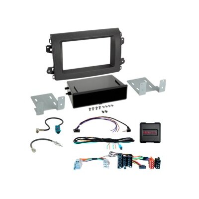 2-DIN Kit1 mit Fach Citroen/Fiat/Opel ISO/Mini ISO LFB