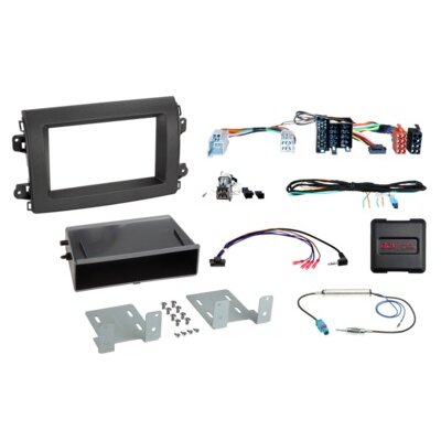 2-DIN Kit2 mit Fach Citroen/Fiat/Opel ISO/Mini ISO LFB