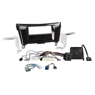 2-DIN Kit mit Fach Nissan Qashqai/X-Trail LFB 360°...