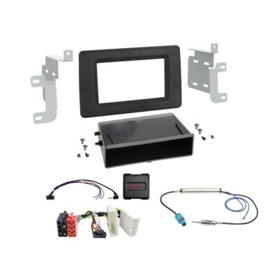2-DIN Kit mit Fach Nissan/Opel/Renault analog LFB/Antenne