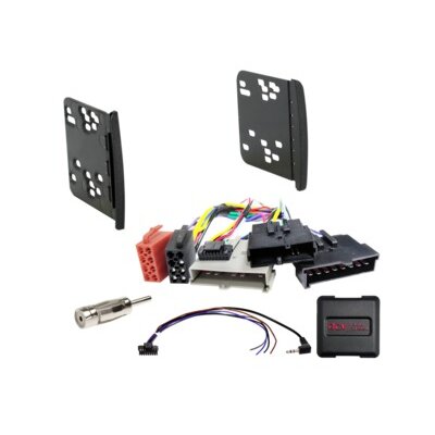 2-DIN Kit Ford Fahrzeuge schwarz 8Pin/8Pin/17Pin LFB/Antenne