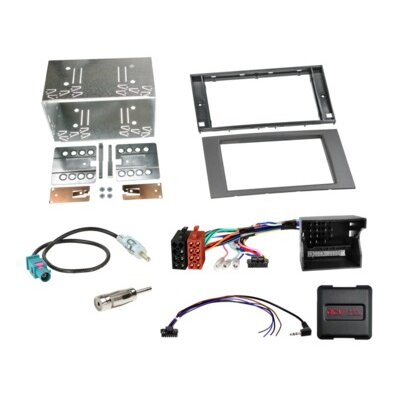 2-DIN Kit Ford Fahrzeuge anthrazit LFB/CAN-Bus/Antenne
