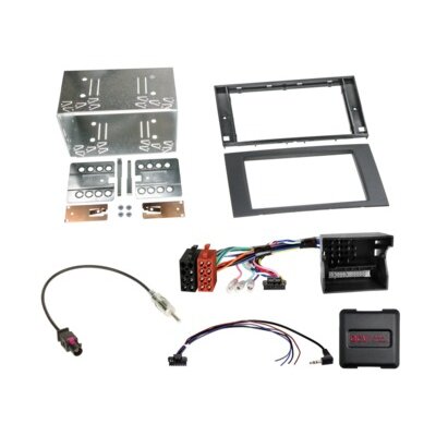 2-DIN Kit Ford Fahrzeuge schwarz LFB/CAN-Bus/Antenne Fakra