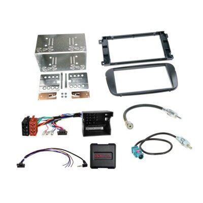 2-DIN Kit Ford diverse Fahrzeuge schwarz LFB/CAN Bus/Antenne