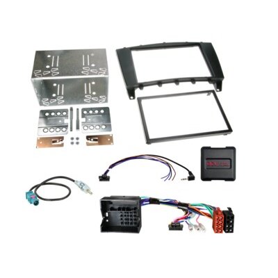 2-DIN Kit Mercedes C-Klasse/CLC-Klasse/G-Klasse LFB/Antenne