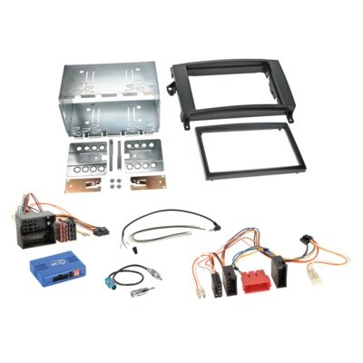 2-DIN Kit Mercedes Fahrzeuge ISO/Mini ISO Quadlock LFB