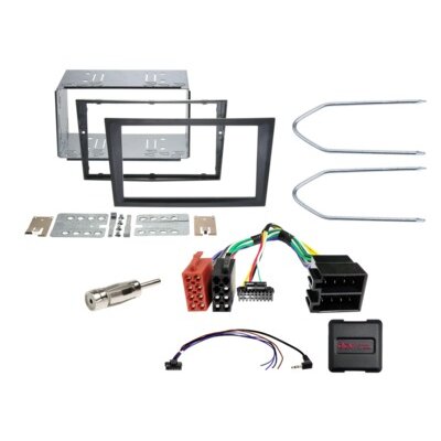 2-DIN Kit Opel Fahrzeuge schwarz LFB analog/Antenne