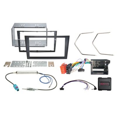 2-DIN Kit Opel Fahrzeuge schwarz LFB CAN Bus/Antenne