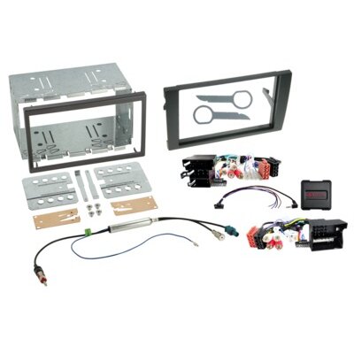 2-DIN Kit Audi A4 B6/B7(8E)/Seat Exeo(3R) LFB/Antenne/Amp