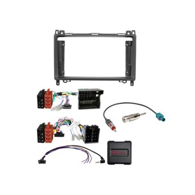 9" Kit Mercedes Fahrzeuge ISO/Mini-ISO/Quadlock...