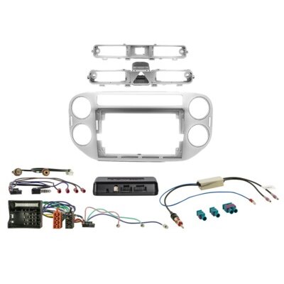 9" Kit VW Tiguan 06/2011-04/2016 silber...