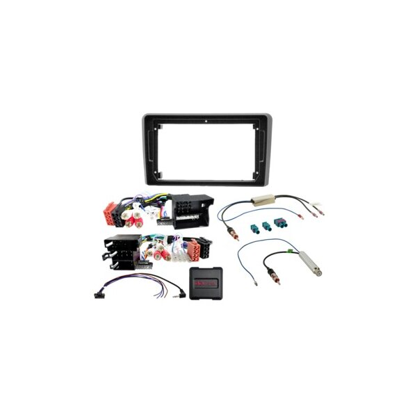 9" Kit Audi A3(8P) 07/2003-04/2013 schwarz LFB/Antenne