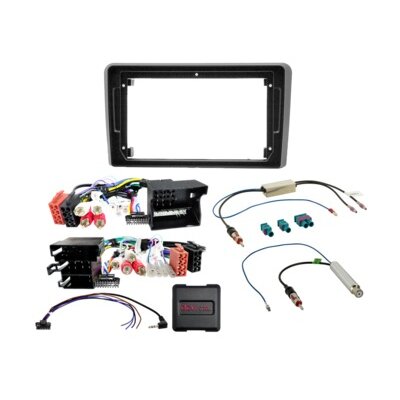 9" Kit Audi A3(8P) 07/2003-04/2013 schwarz LFB/Antenne