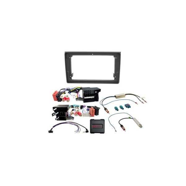 9" Kit Audi A4(8E)/Seat Exeo(3R) schwarz LFB/Antenne