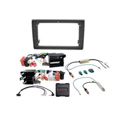 9" Kit Audi A4(8E)/Seat Exeo(3R) schwarz LFB/Antenne