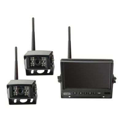 Rückfahrkamera Monitor Kit 7" 2x Kamera Video...