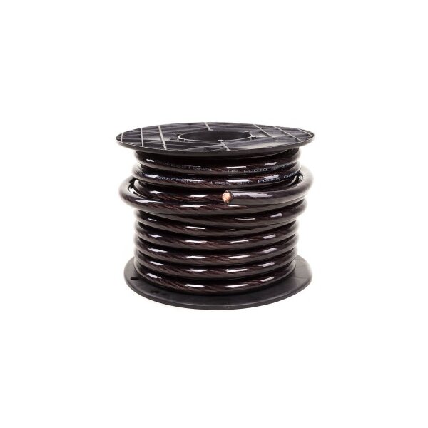 Gladen 50mm² Kupferkabel Schwarz